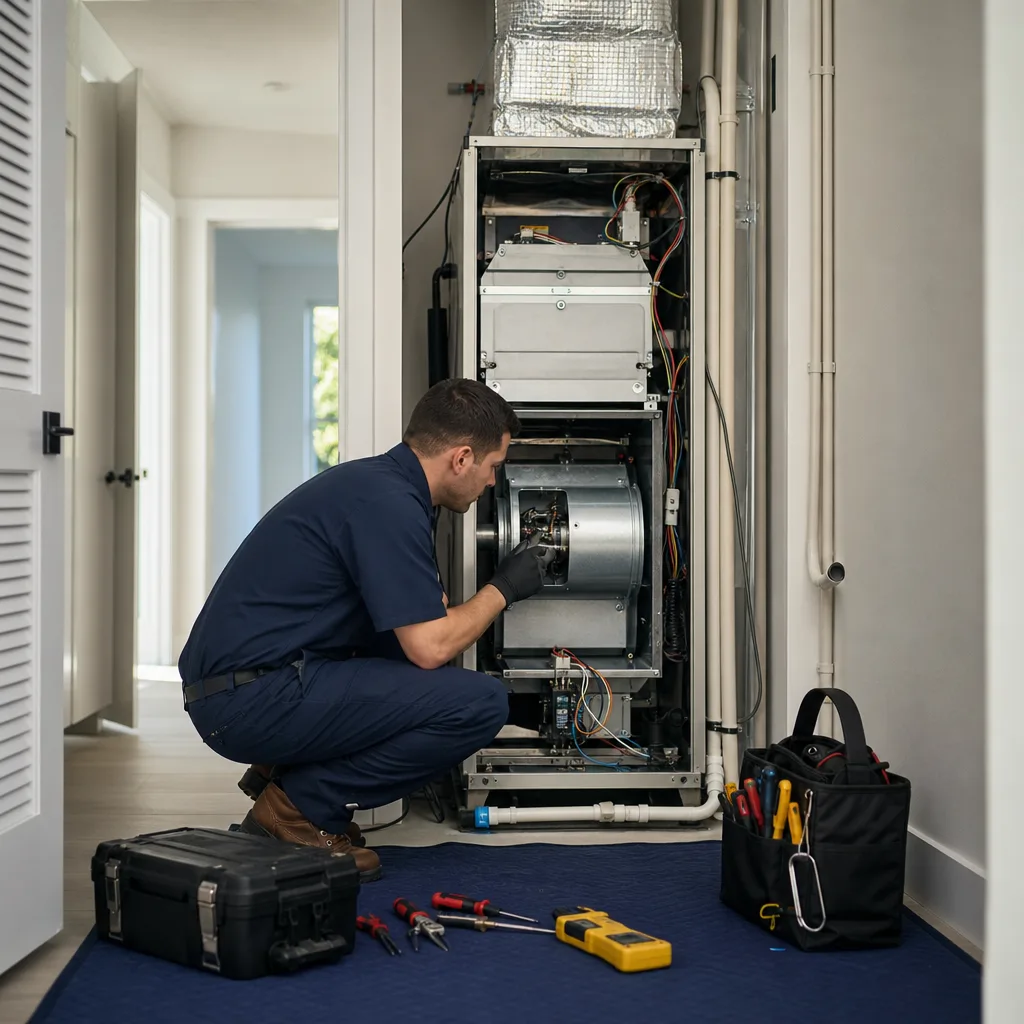 Illustration for air duct cleaning in North Miami