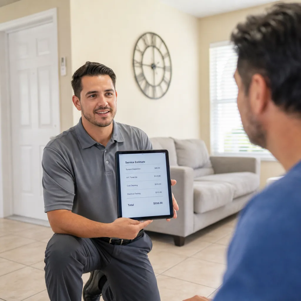Illustration for air duct cleaning in Cooper City