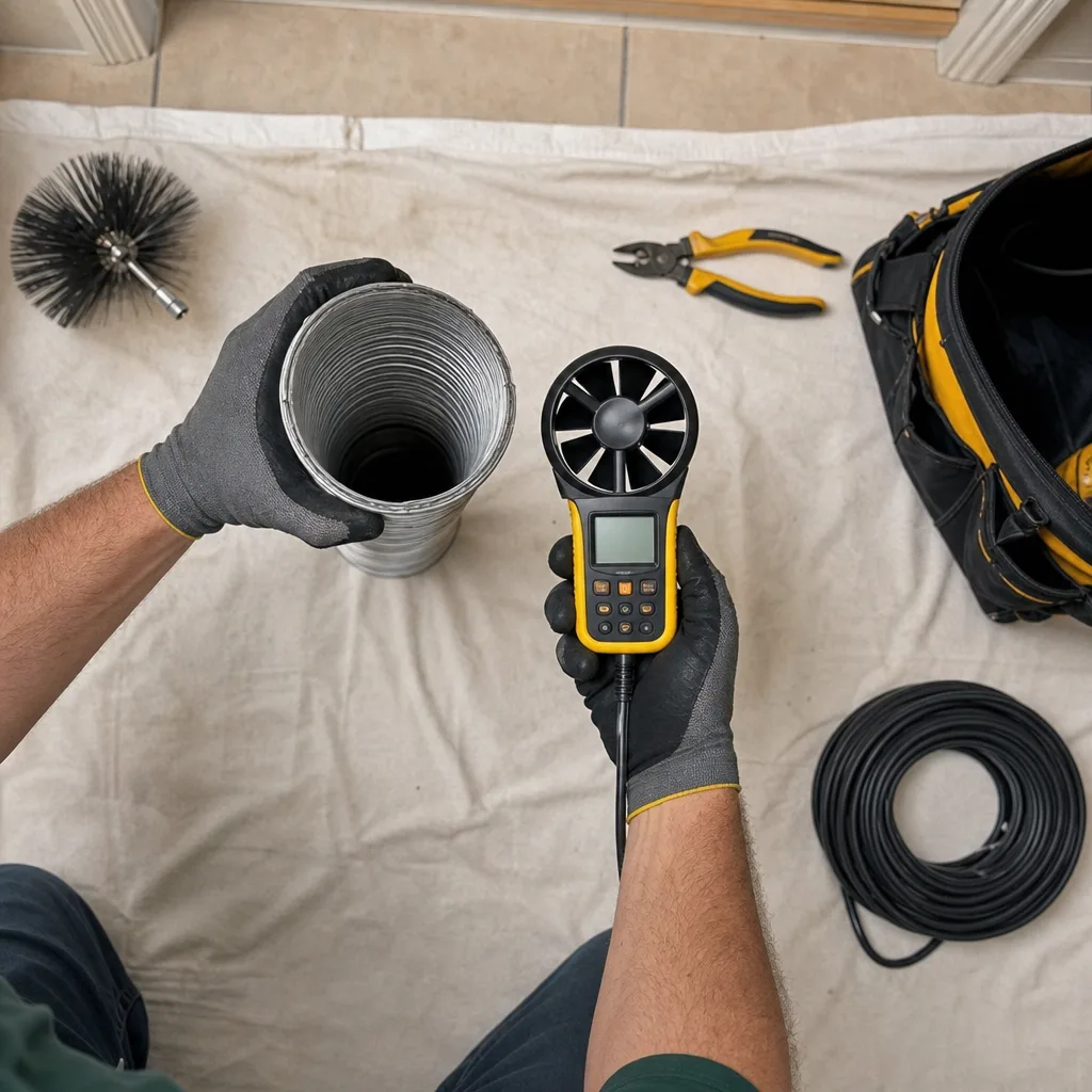 Illustration for air duct cleaning in Andover