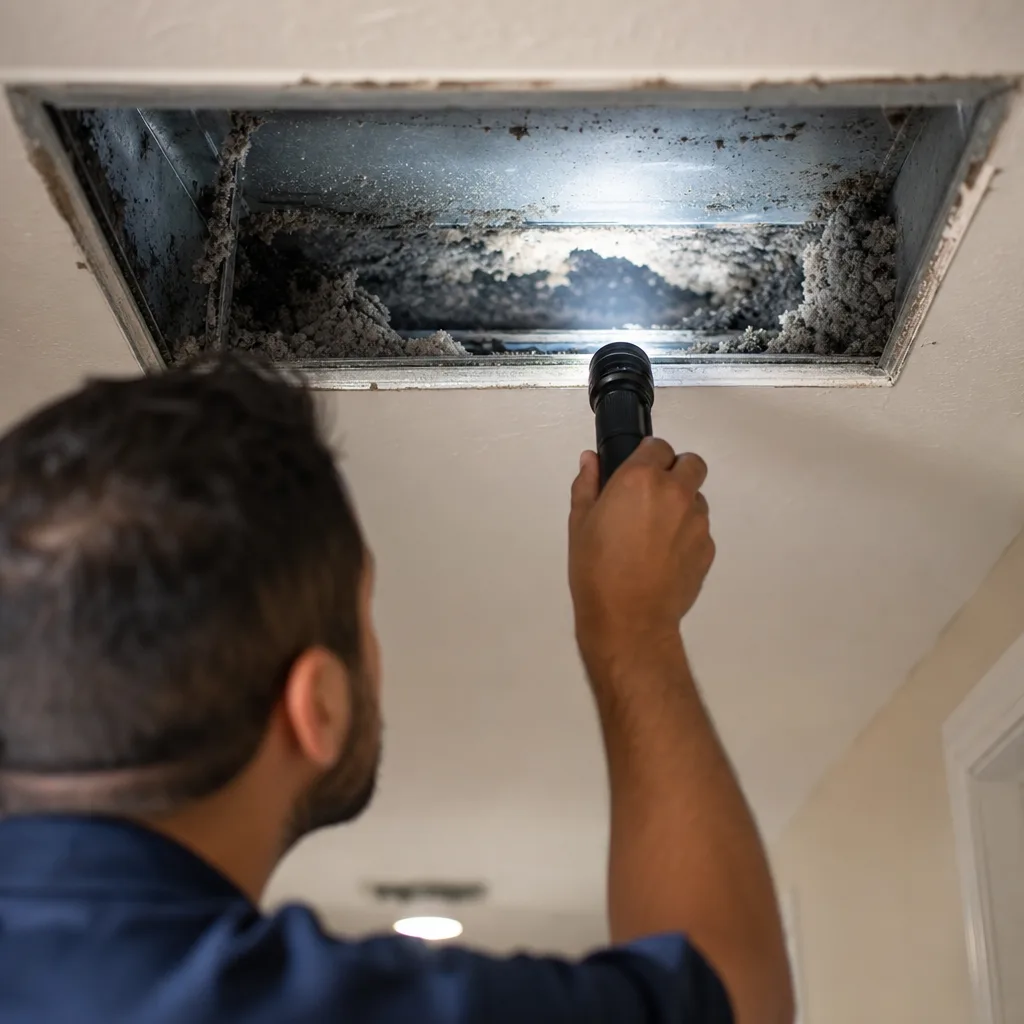 Illustration for air duct cleaning in Carol City
